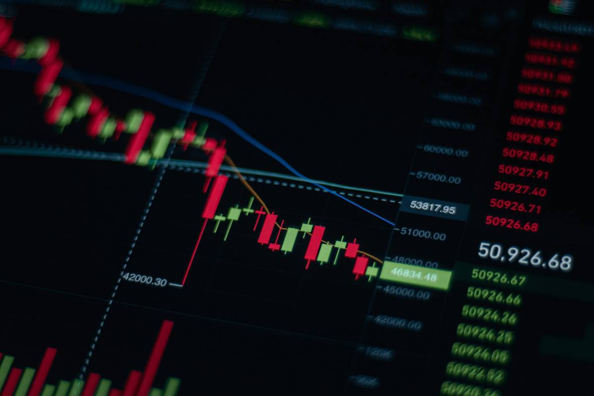 Trading strategy research paper showing annotated equity curve with backtest vs live performance comparison